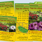 Gestaltung & Druck - DIN A6 und DIN lang Flyer