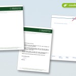Gestaltung und Druck von verschiedenen Briefpapieren und Werbeanschreiben