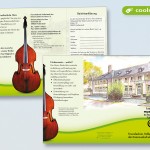 Faltblattflyer 6-seitig im Wickelfalz - Gestaltung und Druck